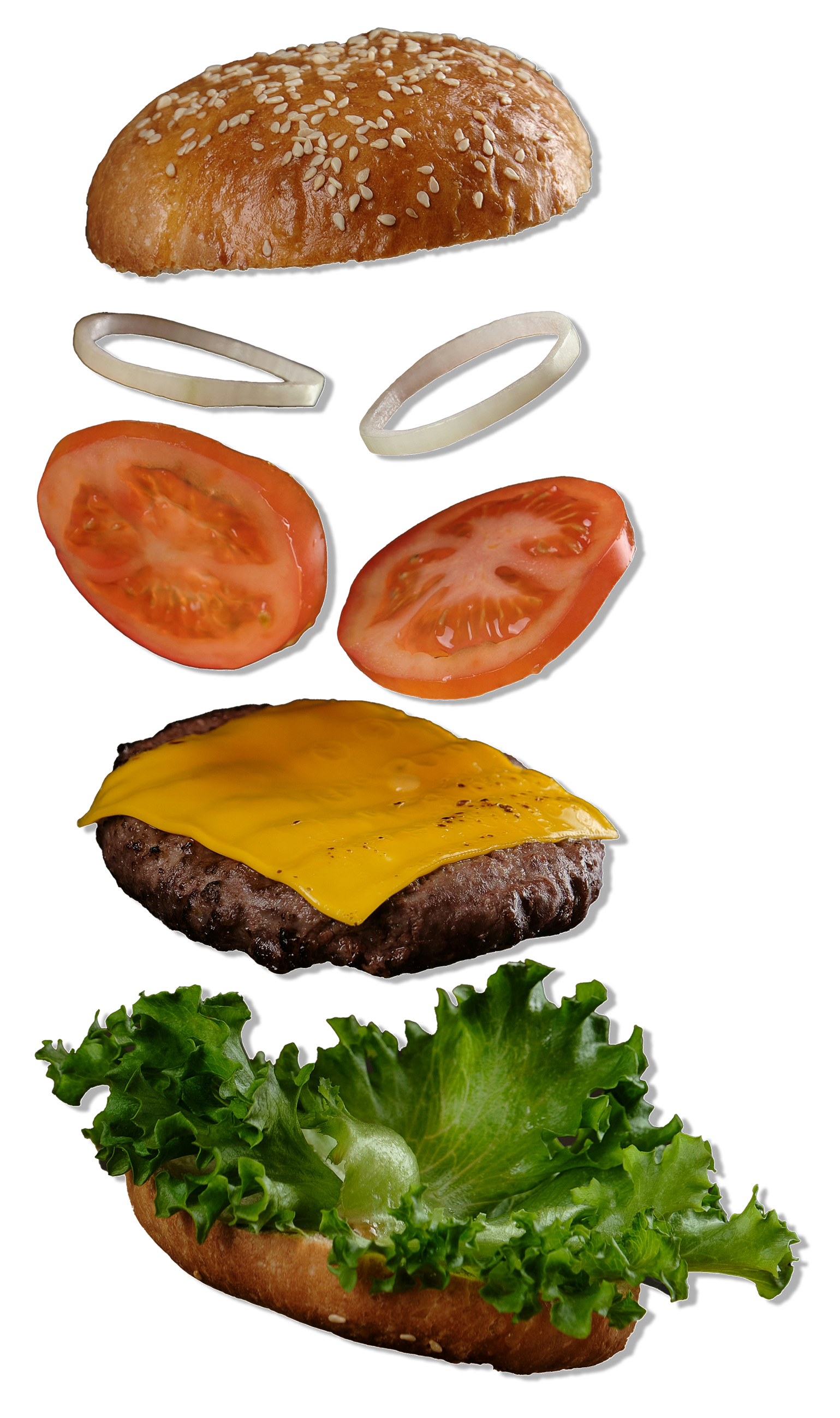 Stacked burger